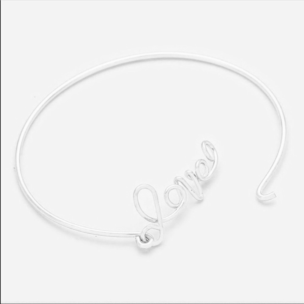 💛Adorable LOVE Bangle💛 - Picture 2 of 2